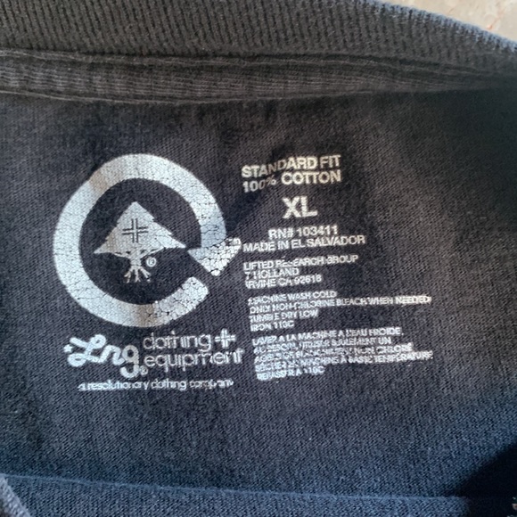 Vintage LRG Get Lifted Crew Short-Sleeve Graphic Tee Shirt. - Picture 7 of 9